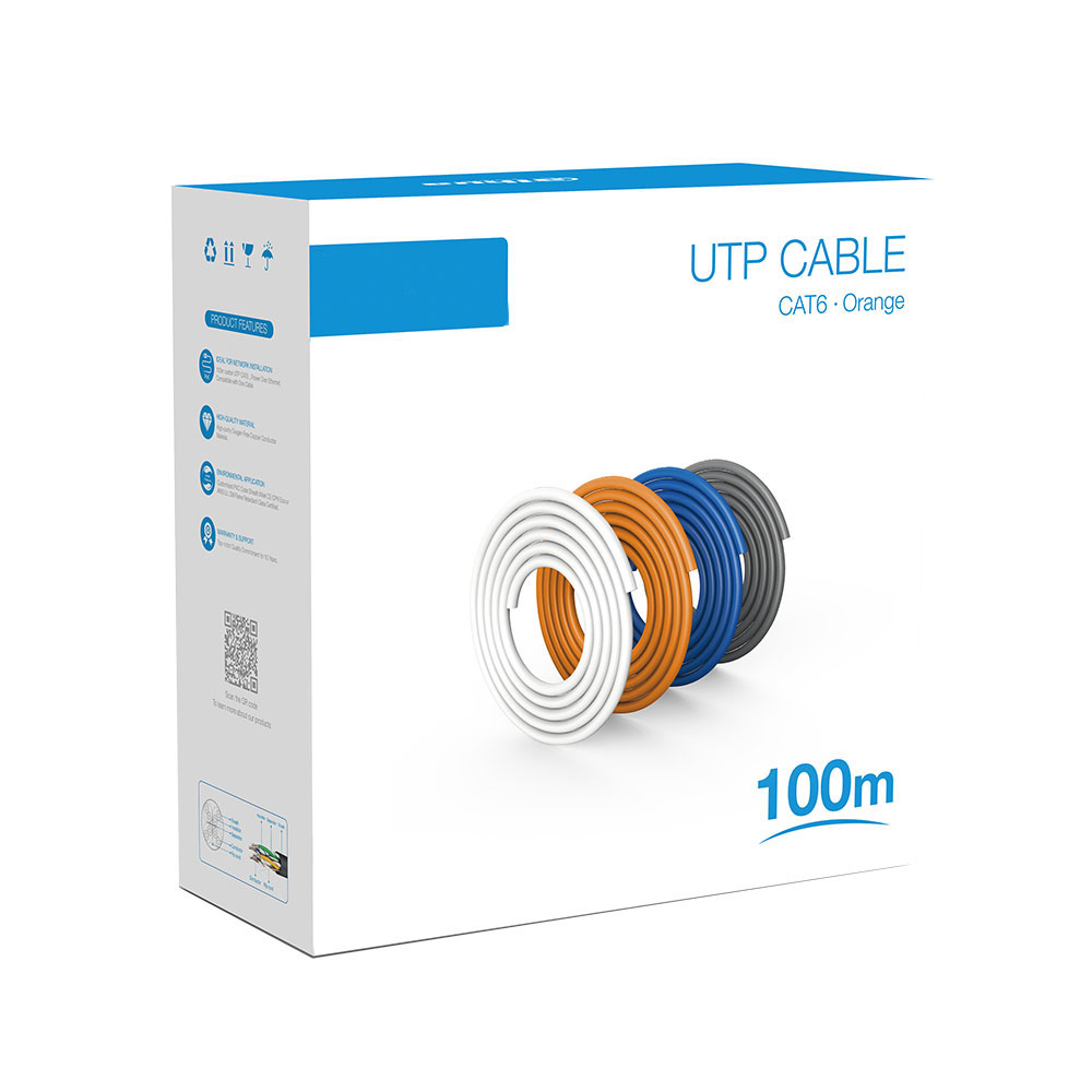 UTP CAT6 Network Cable PFM922I-6UN-C-100